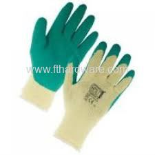 Green Grip Cotton Glove