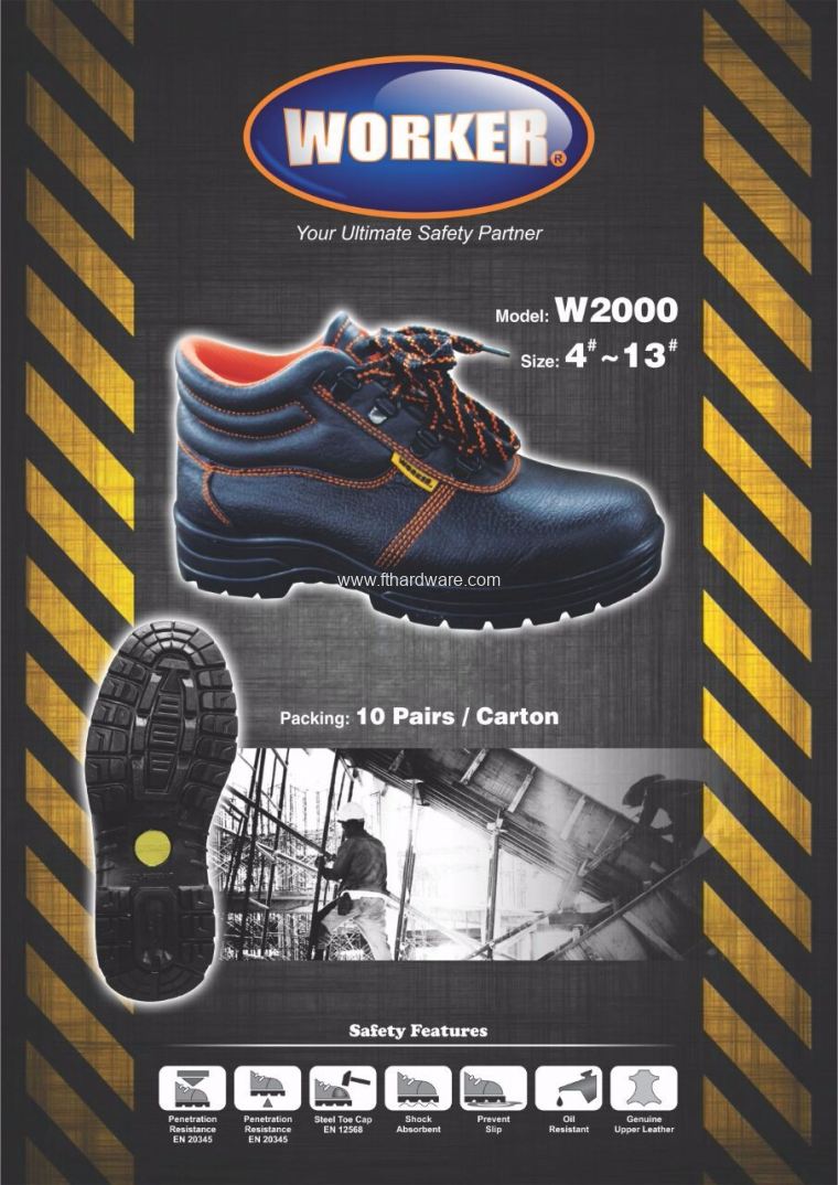 Worker Safety Shoes M2000