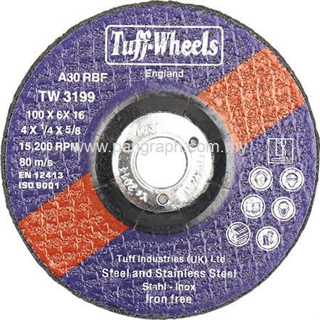 Depressed Centre Grinding Wheels A30 RBF