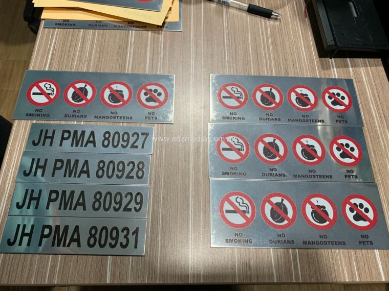 Stainless Steel Plate With UV Print