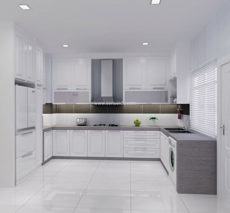 Kitchen Johor Bahru Jb Malaysia Residencial Design Semi