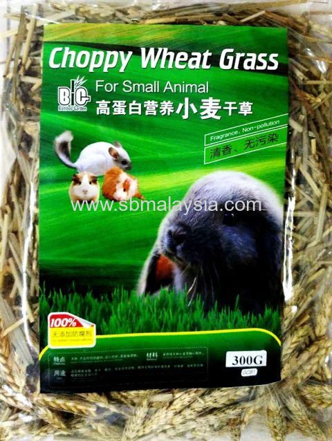 GCB1 Bamboo Garden Choppy Wheatgrass Hay 300g