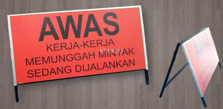 Selangor Awas Kerja Kerja Pembinaan Di Hadapan Safety Signage Daripada Bumi Nilam Safety Sdn Bhd