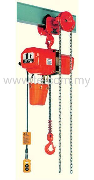 Electric Chain Hoist Come with Geared Trolley