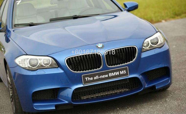 bmw f10 m5 bodykit front bumper replace upgrade pp material 
