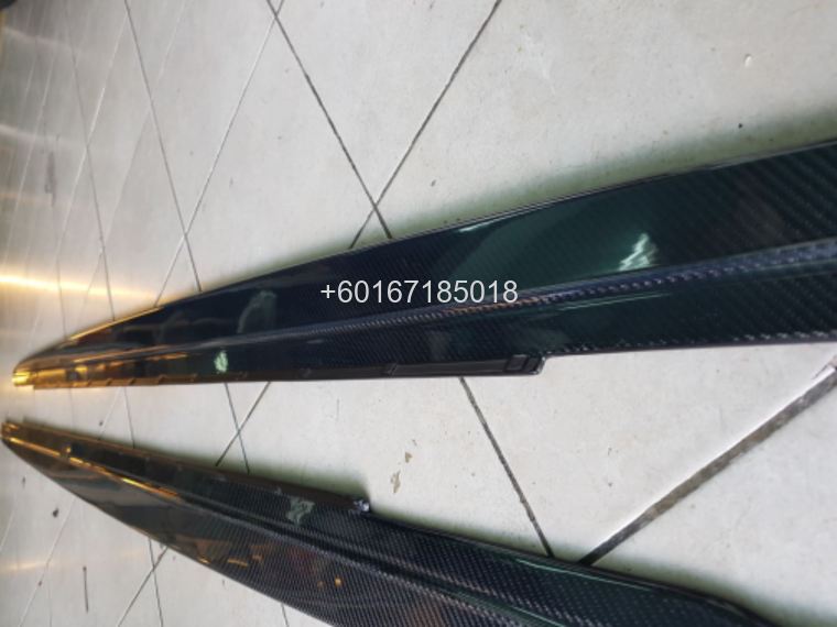 bmw f10 side skirt m performance style v lip extension add o