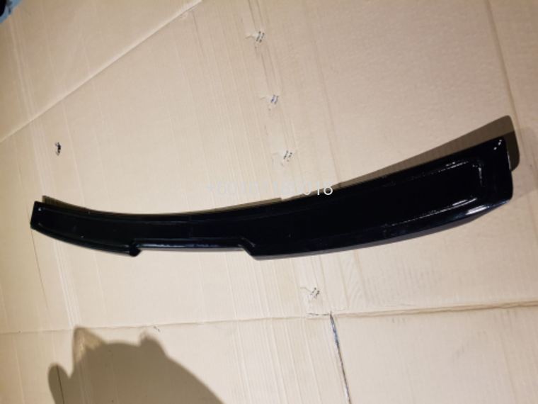 Bmw e60 roof spoiler glossy black abs new 