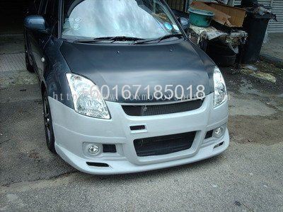 suzuki swift front bumper monster style for swift replace up