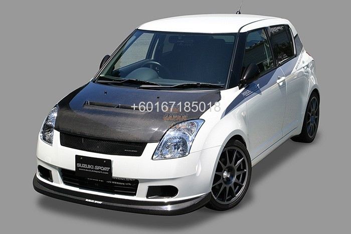 suzuki swift monster style front hood for swift replace upgr