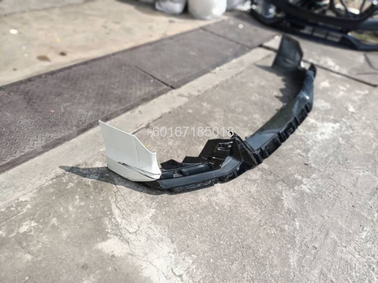 toyota vellfire agh 30 front lip pp modelista without chrome