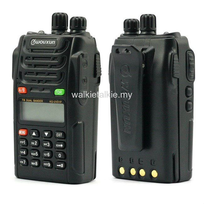 Wouxun KG-UVD1P Dual Band UHF VHF Walkie Talkie