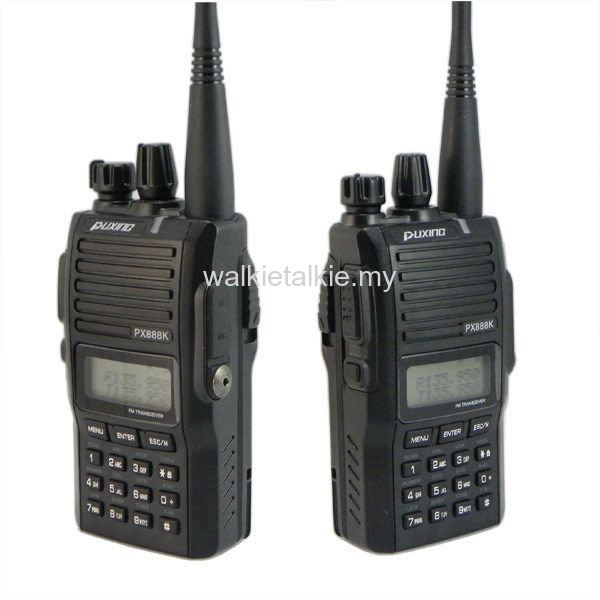 Puxing PX-888K Dual Band UHF VHF Walkie Talkie