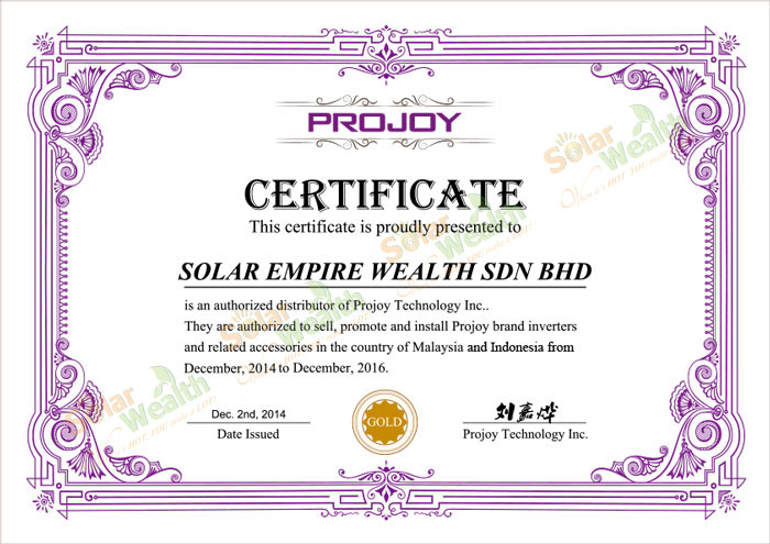 authorized distributor certificate template