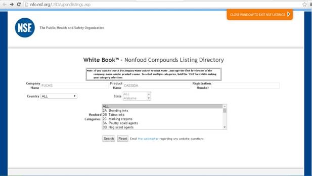 NSF White Book Website 