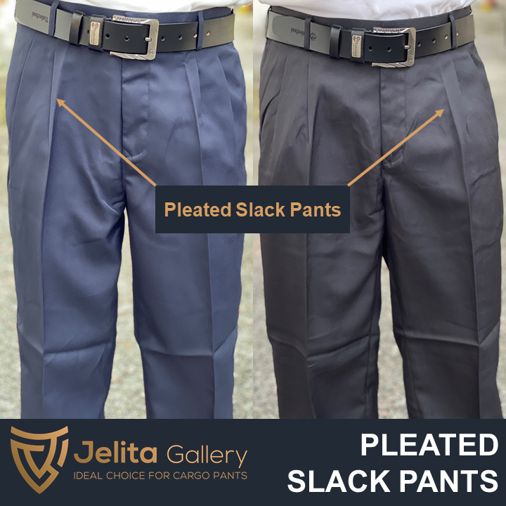 seluar slack pleated formal slack pants