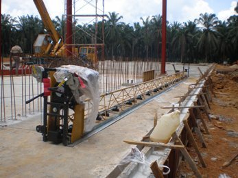 Vibrator Truss Engine Driven