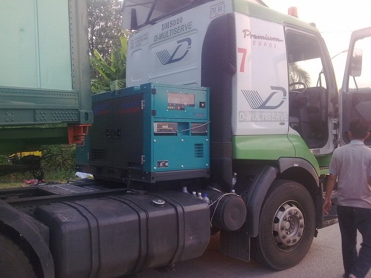 M POWER 30/25KVA SILENT GENSET