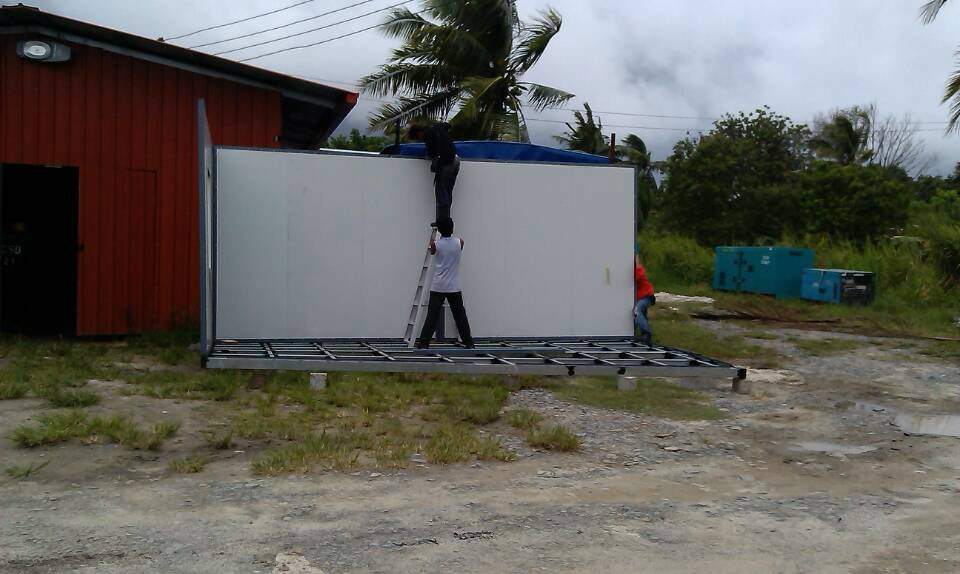 CABIN SIZE : (L)5.86M   X  (W)2.88M   X   (H)2.65M