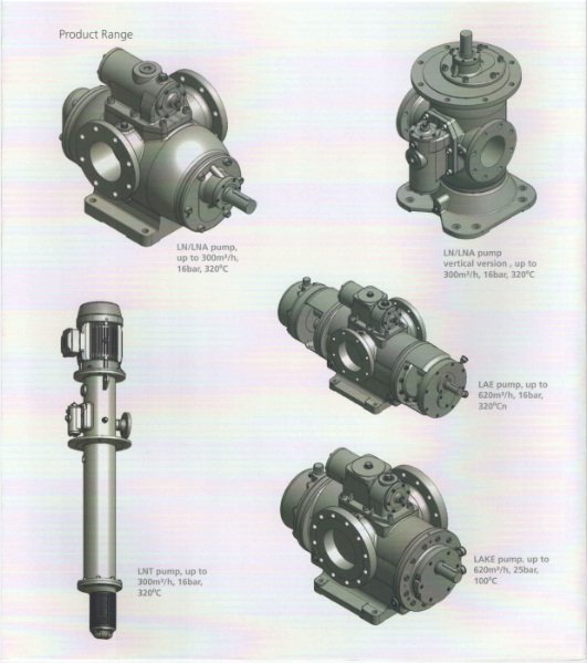 LN/LNA, LAE, LNT, LAKE Pump