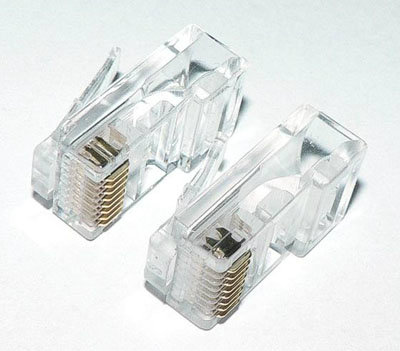 RJ45 Modular Plug 8P8C UTP CAT5E Connector