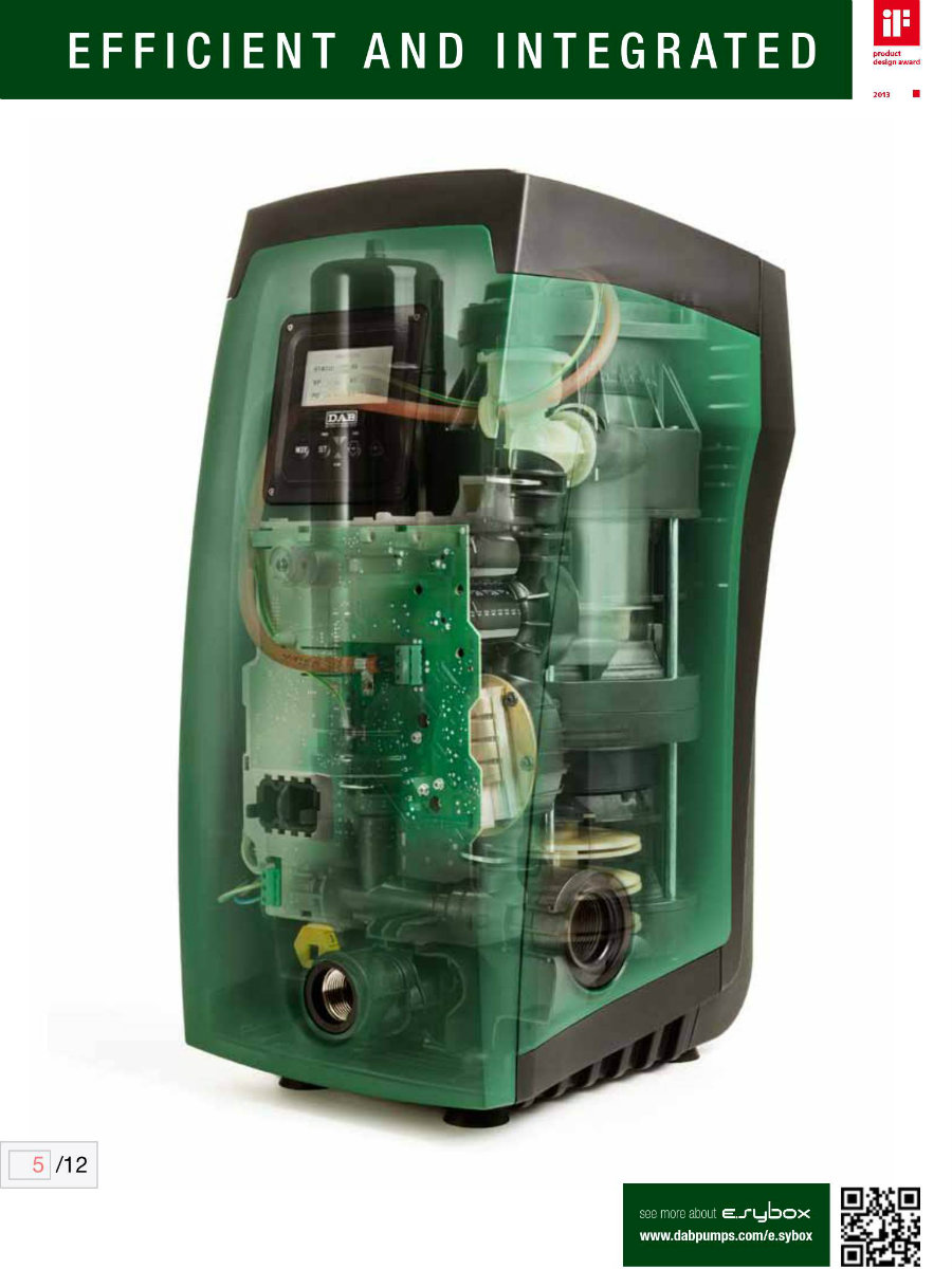 Efficient and Integrated Electronic Water Pressure System