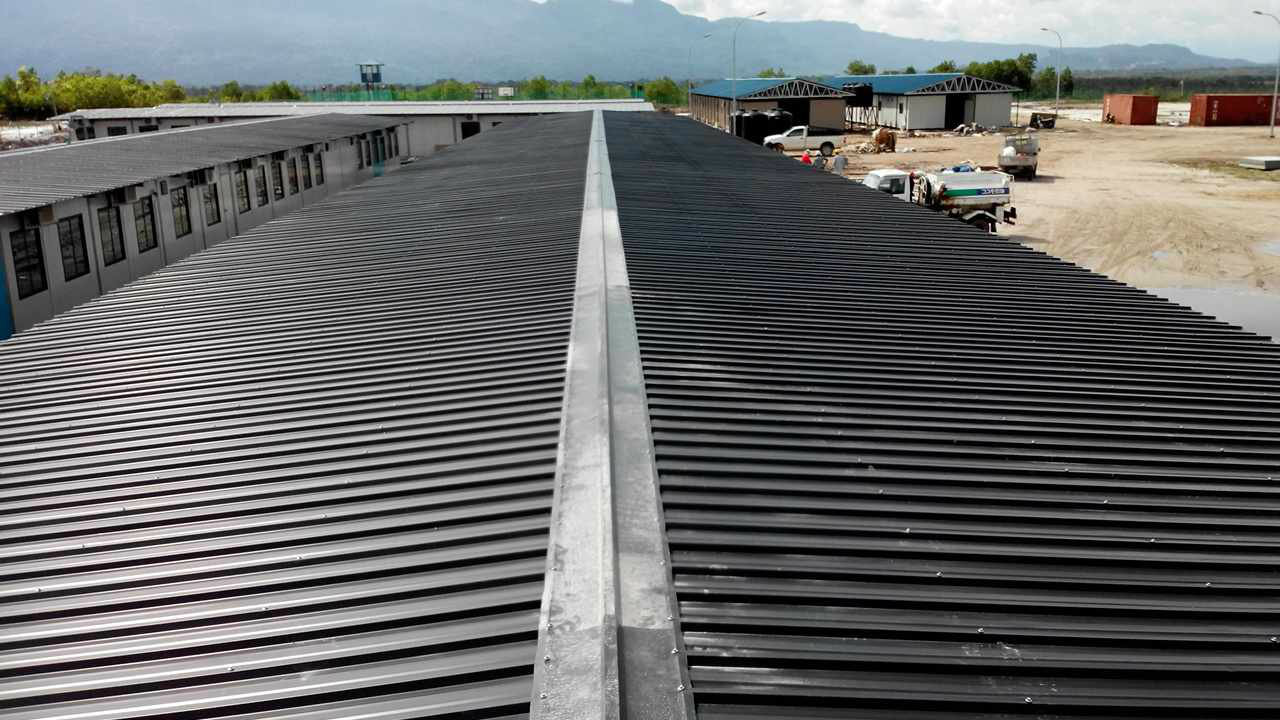 Roofting installation