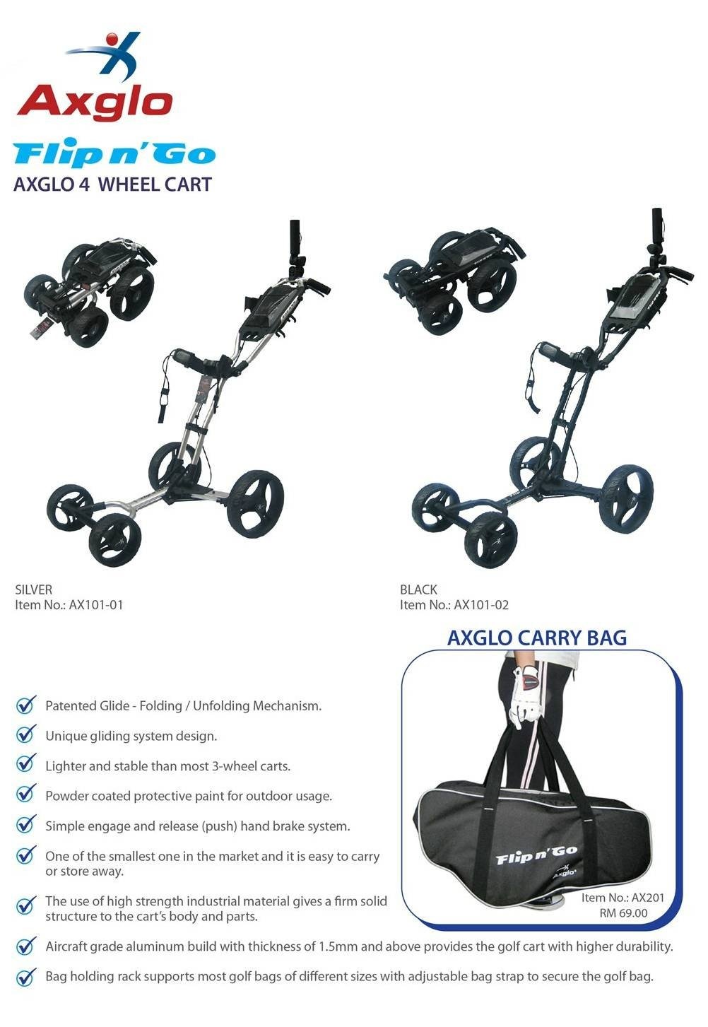 axglo golf buggy