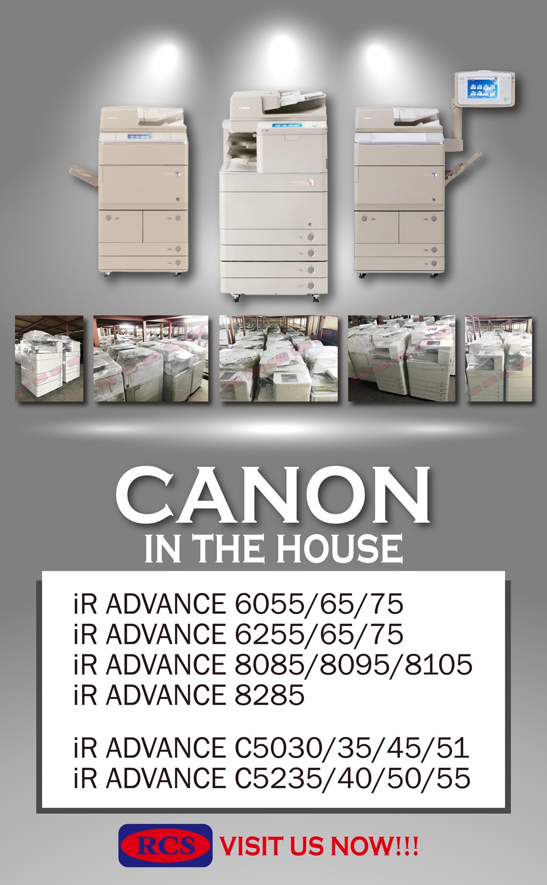 CANON IN THE HOUSE!! FUJI XEROX/RICOH/MINOLTA RECONDITIONED COPIER WHOLESALE