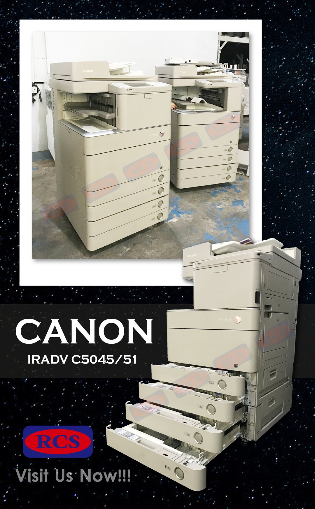 CANON IRADVC5045/5051!! FUJI XEROX/RICOH/MINOLTA RECONDITIONED COPIER WHOLESALE