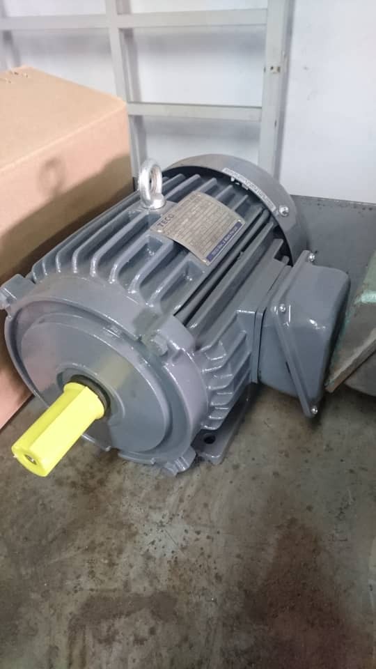 Teco 1 - 100hp three phase B3 foot mounted induction motor