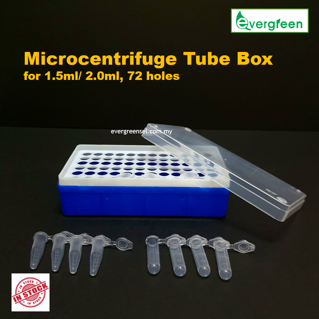 Microcentrifuge Tube Storage Box Plasticware Semenyih, Selangor