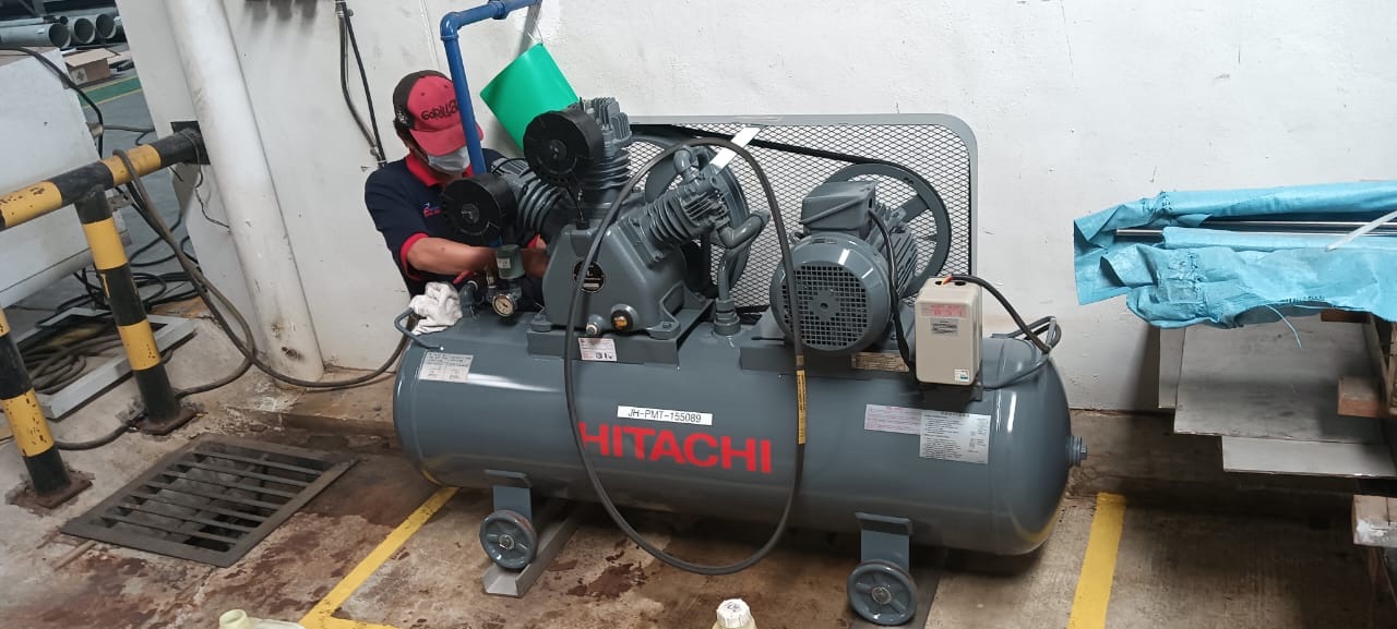 Service Hitachi Bebicon Air Compressor 