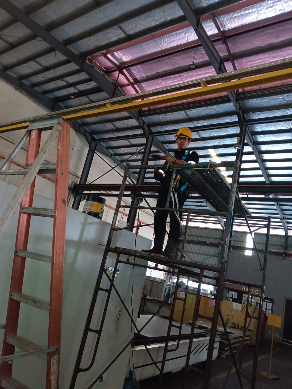 G.I Pipe Installation Works 