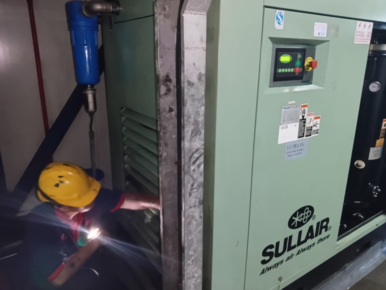 Service Sullair Air Compressor 