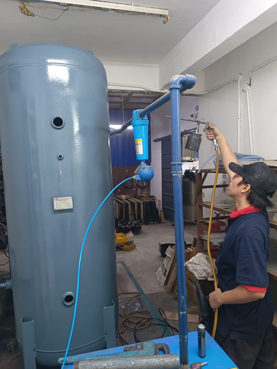 Service 1000 Litres Air Receiver Tank 