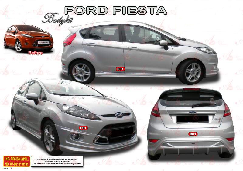 Ford fiesta bodykit malaysia #3