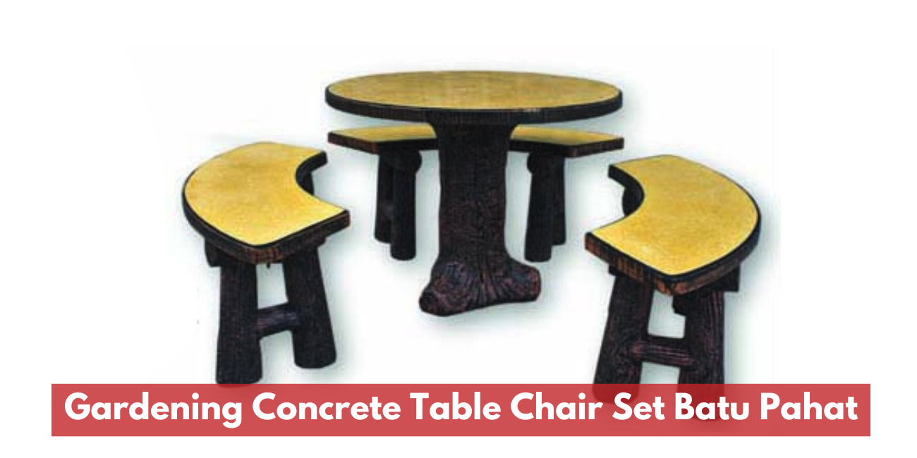 Concrete Table Chair Supplier Batu Pahat