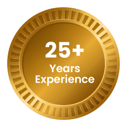 25+ Years Experience