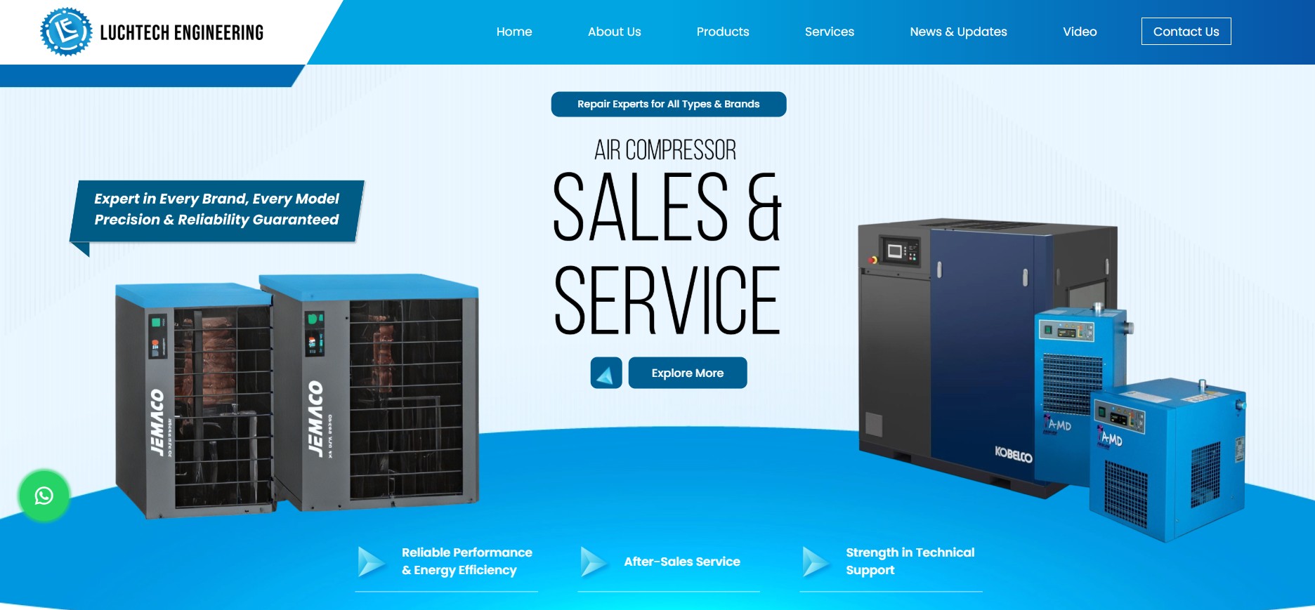 Best Air Compressor Service Malaysia | Trusted Experts in Maintenance & Repair | Luchtech Engineering