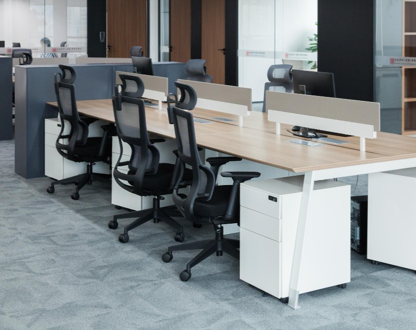 Office Furniture Malaysia | Modern Office Partition & 4-Seater Workstations