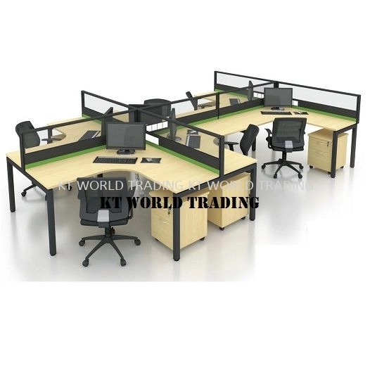 Office partition workstation 6 seater KTPW19