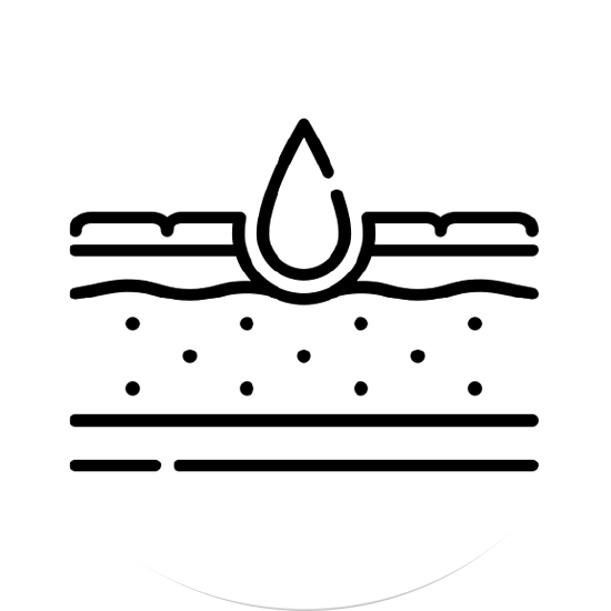 Excess oil and shine