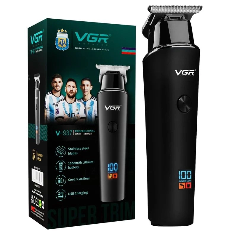 VGR V-937 Hair Trimmer for Men Black