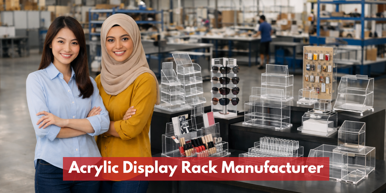 Acrylic Display Rack Manufacturer Selangor