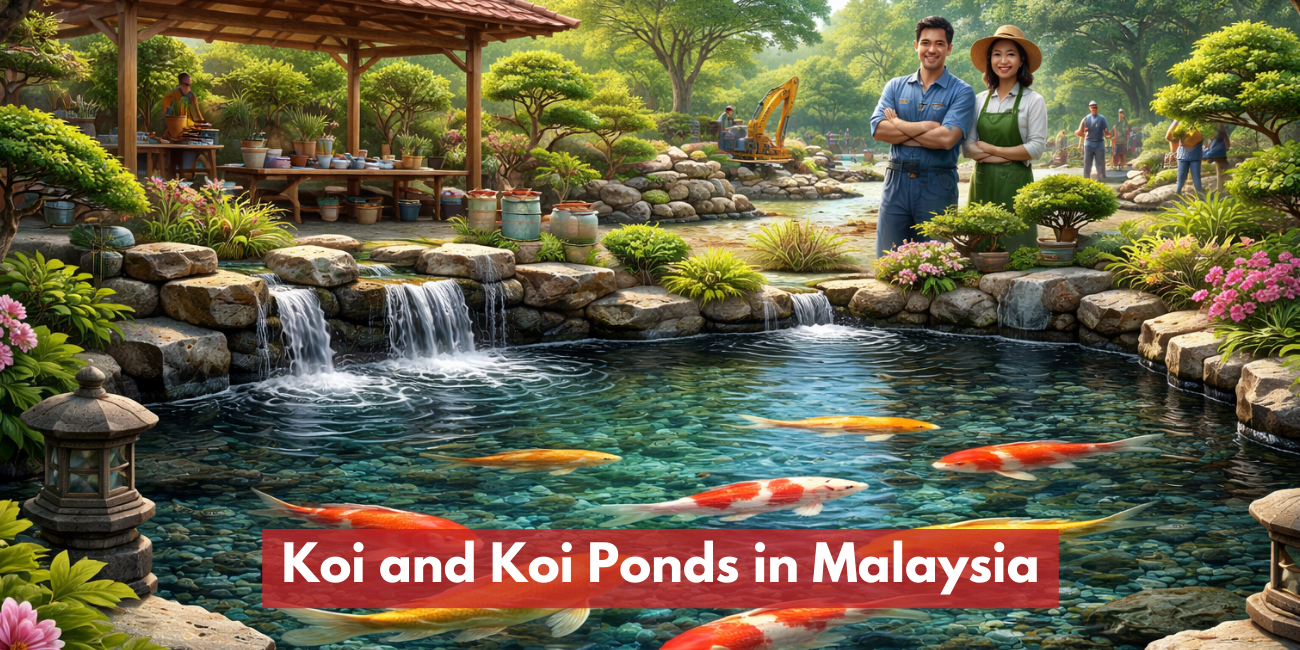 Recommended Koi and Koi Ponds in Malaysia