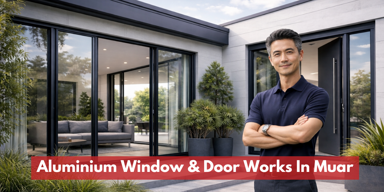 Aluminium Window & Door Works In Muar