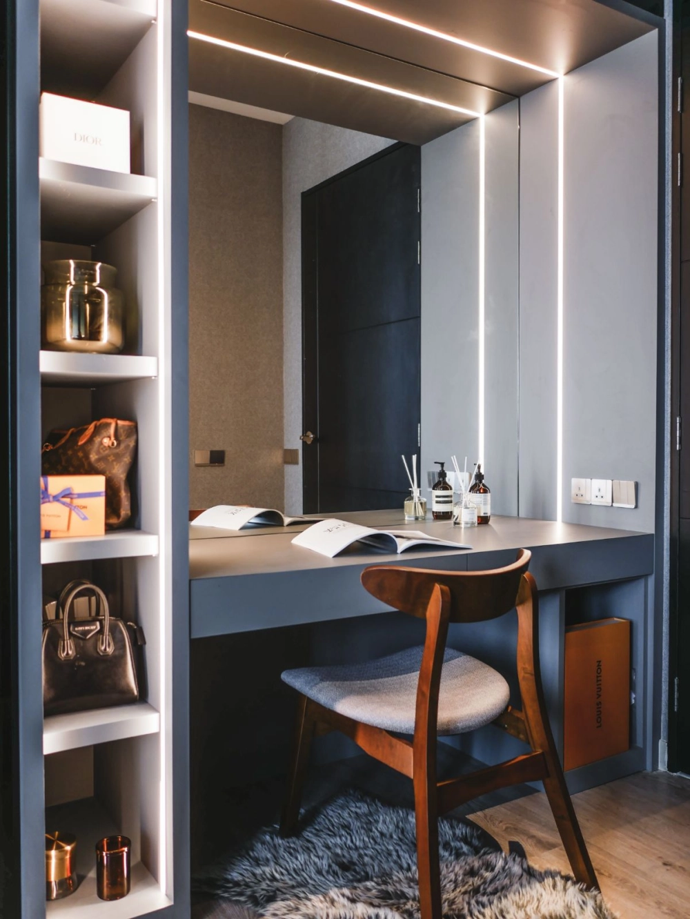 High-end condo interior design and renovation details by AOHA