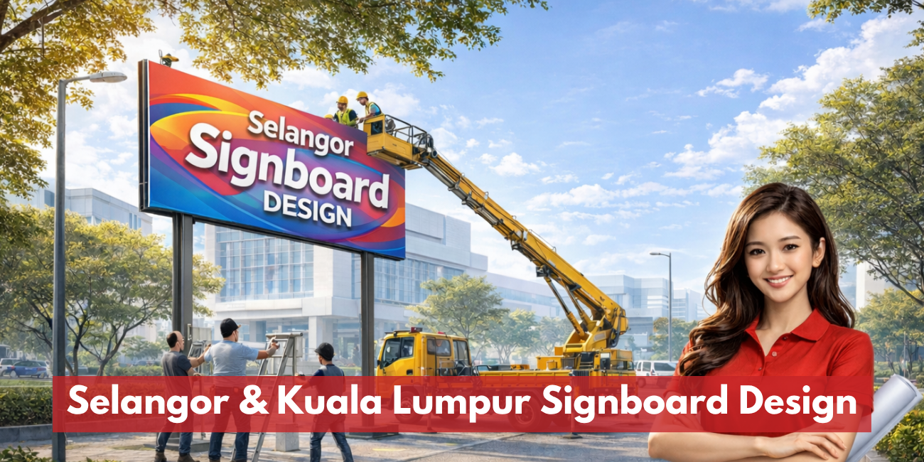 Selangor & Kuala Lumpur Signboard Design 