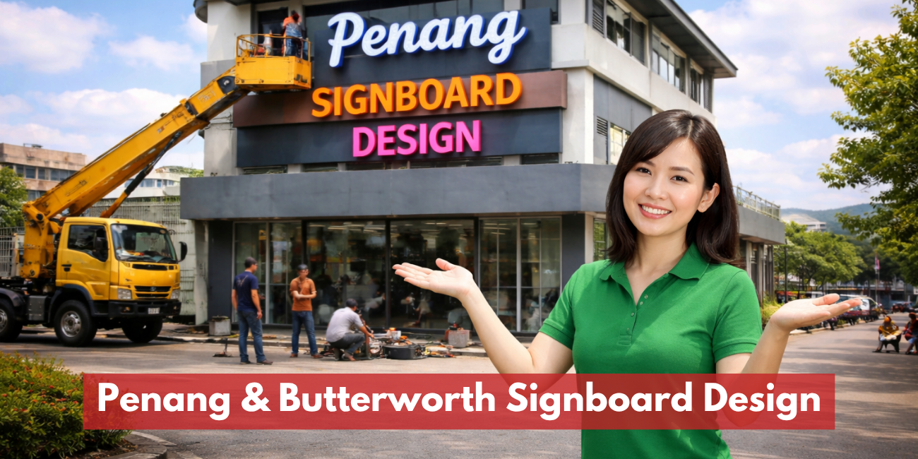 Penang & Butterworth Signboard Design