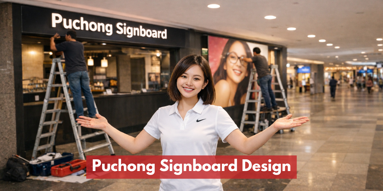 Reka Bentuk Signboard Puchong